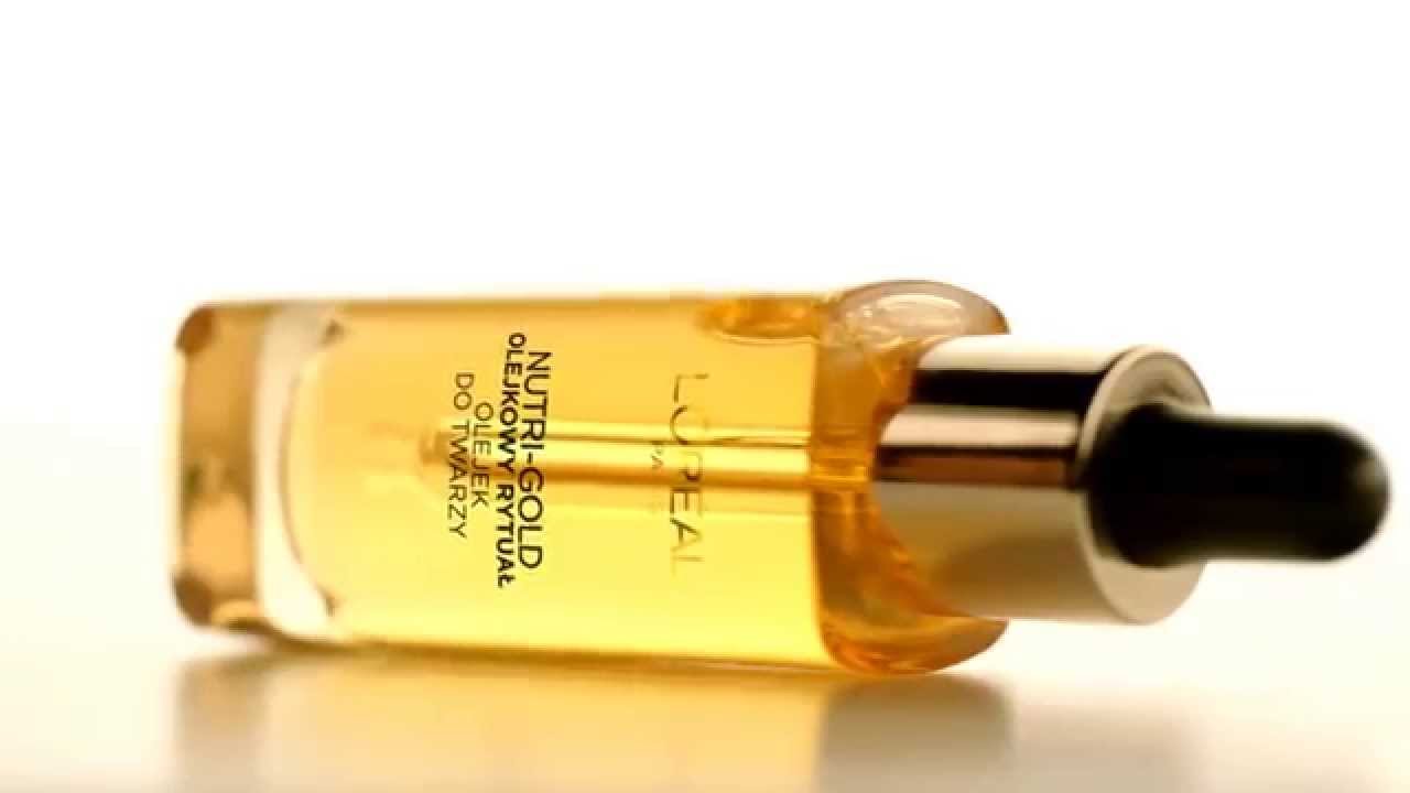 Face oils by L’Oréal Paris. Nutri-Gold collection