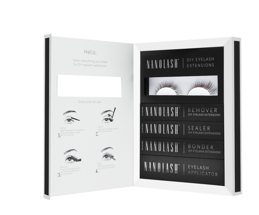 cluster lashes kit nanolash