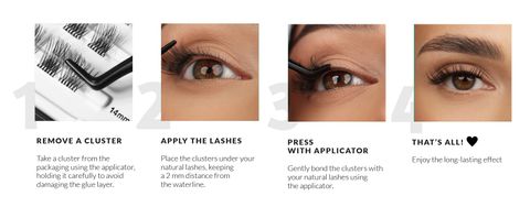 self adhesive lashes